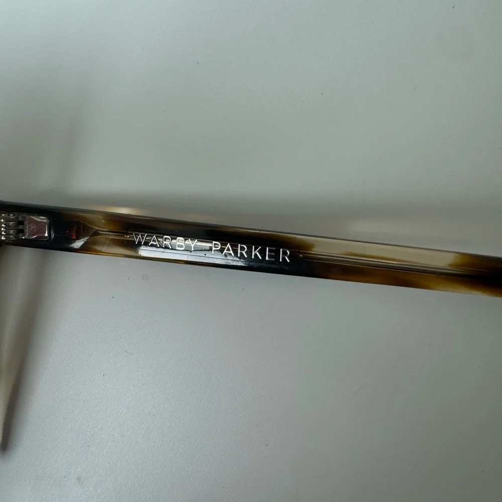 Warby Parker Clemens Eyeglasses Tortoiseshell Rectangular Unisex Classic